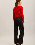 Pantalones jogger Toxik3 de denim elástico Tamaño alto tirón