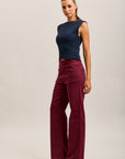 Pantalones jogger Toxik3 de denim elástico Tamaño alto tirón