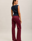 Pantalones jogger Toxik3 de denim elástico Tamaño alto tirón
