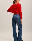 Pantalones jogger Toxik3 de denim elástico Tamaño alto tirón