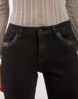 Pantalon détail poche sequins - Juju