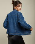 Toxik3 short jacket adjusted in stretch jeans
