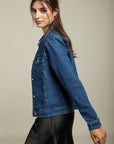 Toxik3 short jacket adjusted in stretch jeans