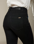 Toxik3 slim jeans with cuffs and scarf