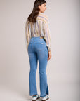 Toxik3 Jean Flare Stretch Bicolor