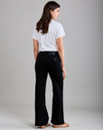 Toxik3 stretch flare jeans met grote zakken