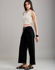 Toxik3 wide cropped high waisted jeans