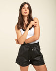 Short enduit chromé - Zaac - TOXIK3