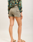 Toxik3 Cargo-Jeansshorts