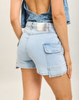 Toxik3 Cargo-Jeansshorts