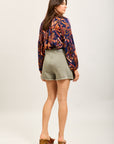 Toxik3 falda corta tenis denim