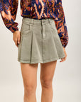 Toxik3 falda corta tenis denim