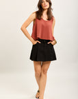 Toxik3 falda corta tenis denim
