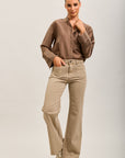 Toxik3 pantalones vaqueros anchos súper denim elásticos