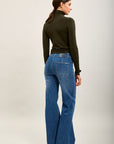 Toxik3 pantalones vaqueros anchos súper denim elásticos