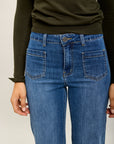 Toxik3 pantalones vaqueros anchos súper denim elásticos