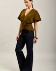 Toxik3 pantalones vaqueros anchos súper denim elásticos