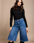 Toxik3 bermuda en jean wide denim stretch