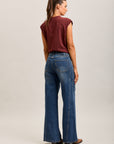 Toxik3 wide stretch jeans with cutouts