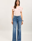 Toxik3 pantalon wide en jean stretch