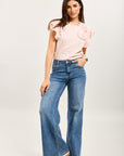 Toxik3 pantalon wide en jean stretch