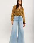 Toxik3 pantalones vaqueros extra anchos elásticos Vaqueros azules
