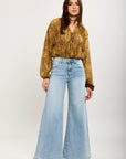 Toxik3 extra-wide trousers in denim blue stretch denim