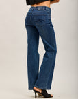 Toxik3 pantalon jean droit denim stretch fente ajustable