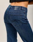 Toxik3 pantalon jean droit denim stretch fente ajustable