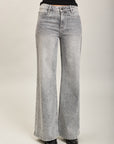 Toxik3 full rhinestone stretch wide denim jeans