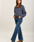 Toxik3 stretch denim bootcut jean pants bellows pockets