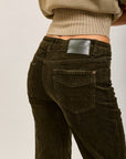 Toxik3 pantalon jean bootcut velour