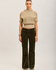 Toxik3 pantalon jean bootcut velour