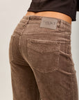 Toxik3 pantalon jean bootcut velour