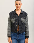 Bi-material jacket - Coco