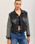 Bi-material jacket - Coco