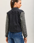 Bi-material jacket - Coco