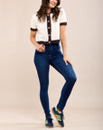 Toxik3 super stretch high waist slim jeans