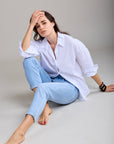 Toxik3 super stretch cuffed boyfriend jeans
