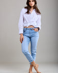 Toxik3 super stretch cuffed boyfriend jeans
