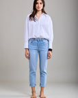 Toxik3 super stretch cuffed boyfriend jeans