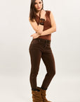 Toxik3 super stretch cuffed boyfriend jeans