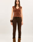 Toxik3 super stretch cuffed boyfriend jeans