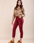 Toxik3 stretch boyfriend jeans with minimalist cuffs