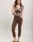 Toxik3 stretch boyfriend jeans with minimalist cuffs