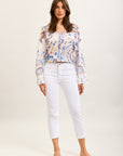 Toxik3 Stretch-Boyfriend-Jeans mit minimalistischen Bündchen
