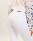 Toxik3 Stretch-Boyfriend-Jeans mit minimalistischen Bündchen