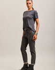 Toxik3 super stretch denim boyfriend jean pants with cuffs