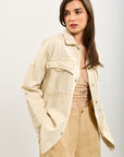 Chaqueta vaquera Toxik3 bolsillos grandes