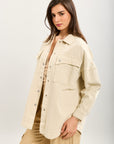 Chaqueta vaquera Toxik3 bolsillos grandes